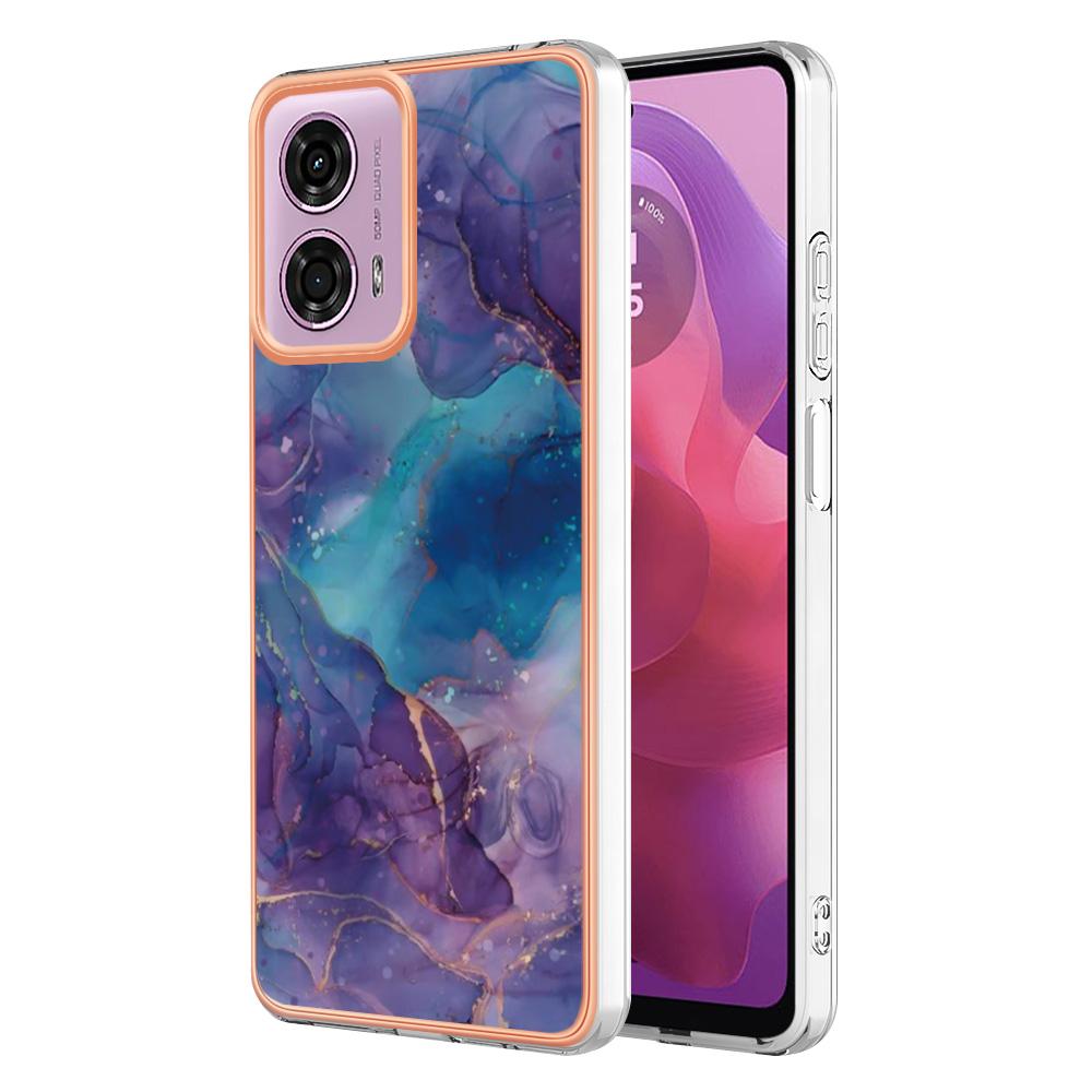 YB IMD Series-16 Style-E For Motorola Moto E14 4G/G04 4G/G04s 4G/G24 4G Case TPU Phone Cover Dual IMD Shell