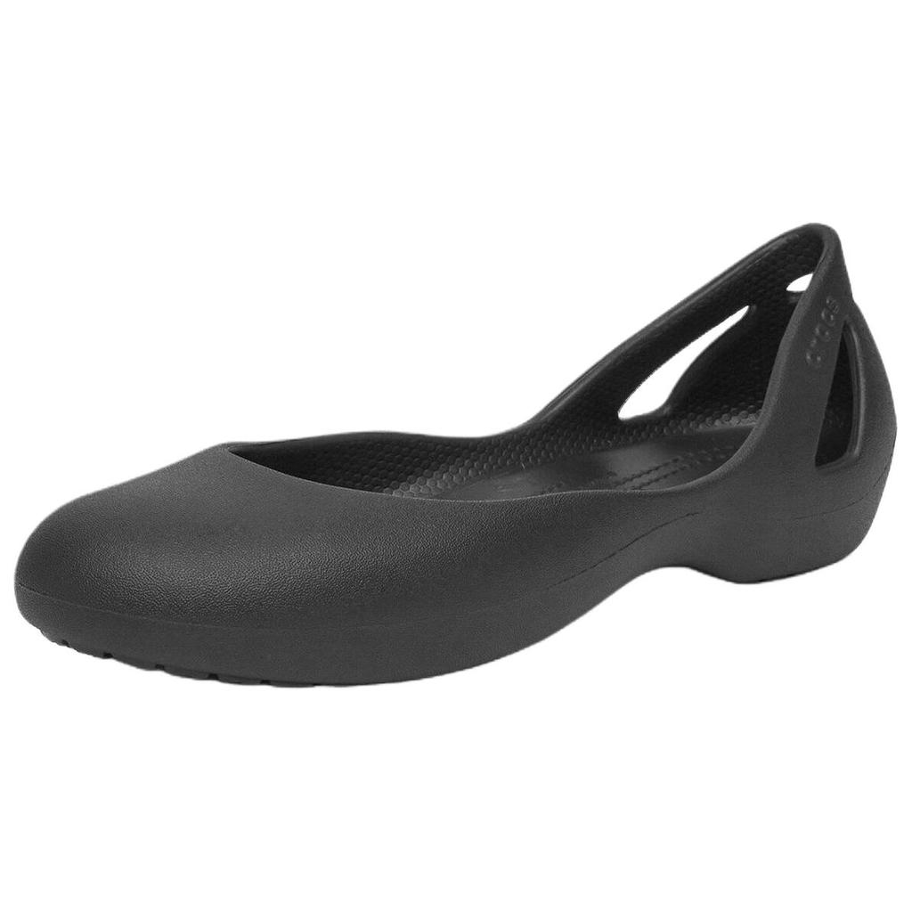 Crocs Fashion and Simple Casual Shoes 2cm Women's Black