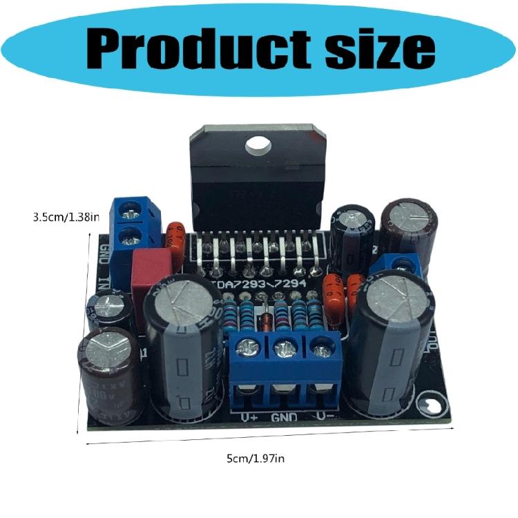 12-32V 100W TDA7294 Mono Digital Sound Amplifier Household Car Speaker Subwoofer Power Amplifier Board Replacement