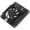 Fan HAT for 4/ 3 Cooling Fan with Software Adjustable Speed / 40mm Big Fan for Raspberry Pi4