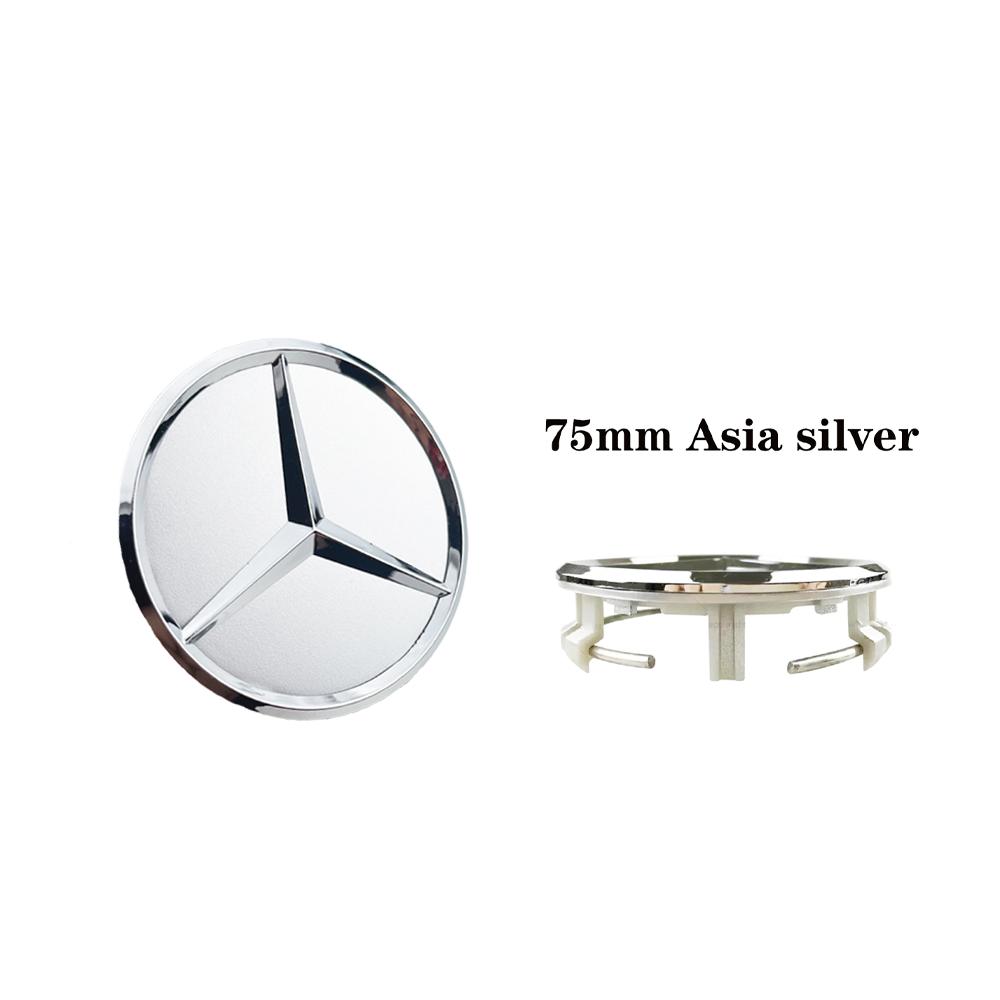New 20PCS 75MM Car Wheel Center Hub Caps Tire Rim Covers Auto Accessories For Benz CLA A180 W108 AMG CLK W201 W212 W213 W220 DM1