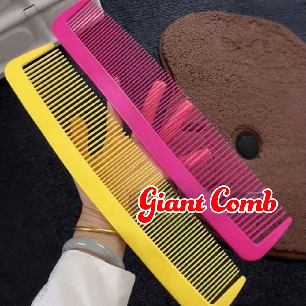 Hair Detangling Massage Straight Hair Comb Plastic Massage Combs Giant Comb  Stress-relieving Toys