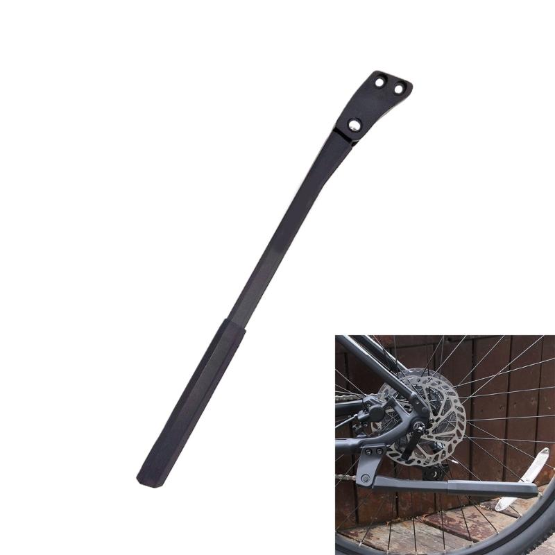 Rear Side Stand for 26/27.5/29inch Bicycles Nonslip Adjustable Bikes Side Stand for Mountain Bikes Bicycles Kickstand