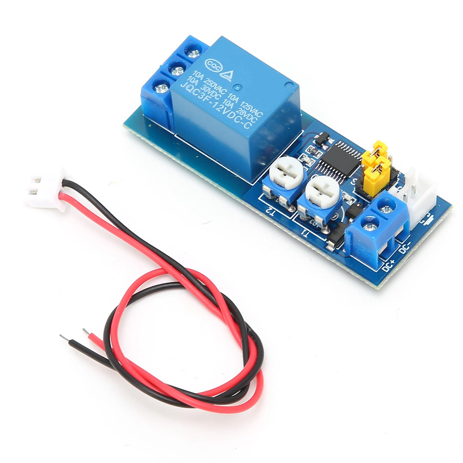 

Delayed Circuit Module Resin Multifunction Infinite Loop Delay Double Adjustable HCW03 DC12V