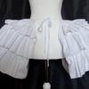 Elastic Waist Ruffled Skirt Support Girls Cosplay Violence Petticoat Wedding Dress Underskirt for Bride Photography