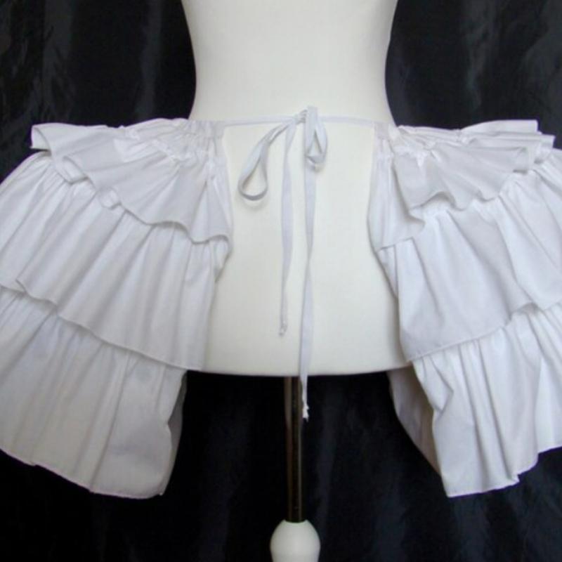Elastic Waist Ruffled Skirt Support Girls Cosplay Violence Petticoat Wedding Dress Underskirt for Bride Photography