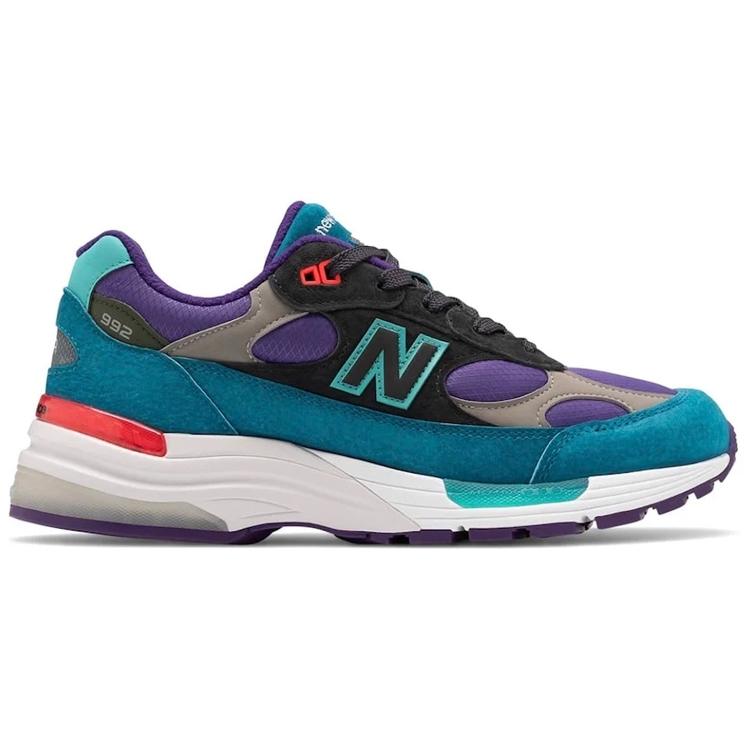 New Balance 992 Concepts Purple Grey Green