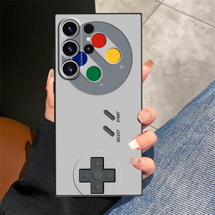Retro Cameras Games Case for Samsung Galaxy S25 Ultra S23 Note 20 Ultra 8 9 10 S10 S9 S24 Plus S20 S21 FE Funda Phone Cover