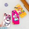 Cartoon D-Diddl Transparent Phone Case for iPhone 17 Air 16 Pro Max 15 14 13 12 11Plus Shockproof Cover