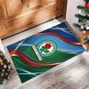 Blackburn Rovers Football Print Crystal Velvet Rug, Comfortable Water Absorbent Non Slip Indoor Floor Carpet