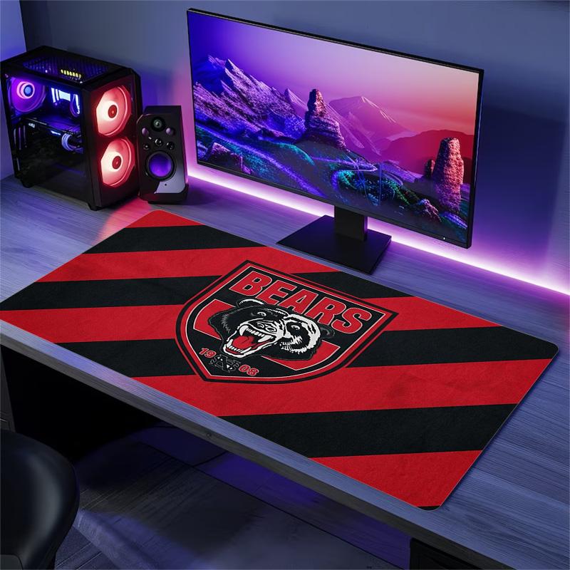 North Sydney Bears Color Mouse Pad Large Gaming Table Cushion Non-slip Laptop Tablet Big Mousepad XXL Mat Mini PC Playmat With Lock edge