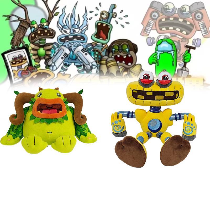 My Singing Monsters Plush Animal Toy With Crystal Soft Plush For Kids And Collectors