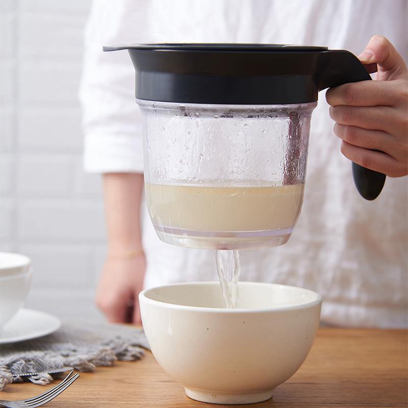 Oil-Soup Separator: Large-Capacity Kitchen Filter for Clear, Healthy Soup