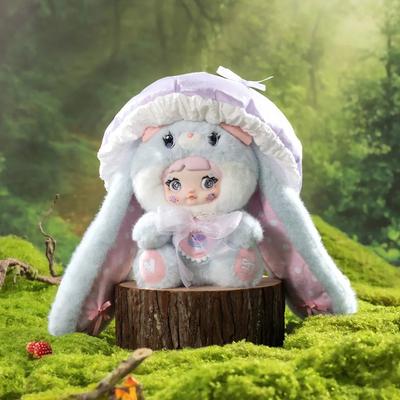 Nommi 400% Série Caixa Cega Chapéu de Cogumelo Grande Brinquedo de Pelúcia Macio Confortável Boneca Kawaii Ornamento Caixa Misteriosa Presente Divertido Exquisito
