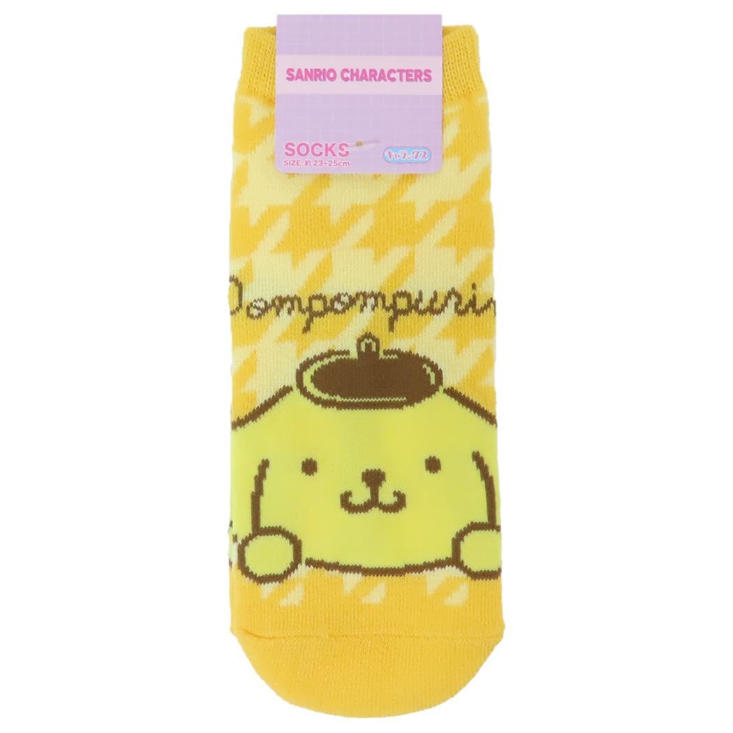 

Small Planet Pompompurin Carax Logo Sanrio Women s Socks, Women s Socks/Face &
