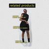 AW31AS06 Sheer Loose Socks_Black