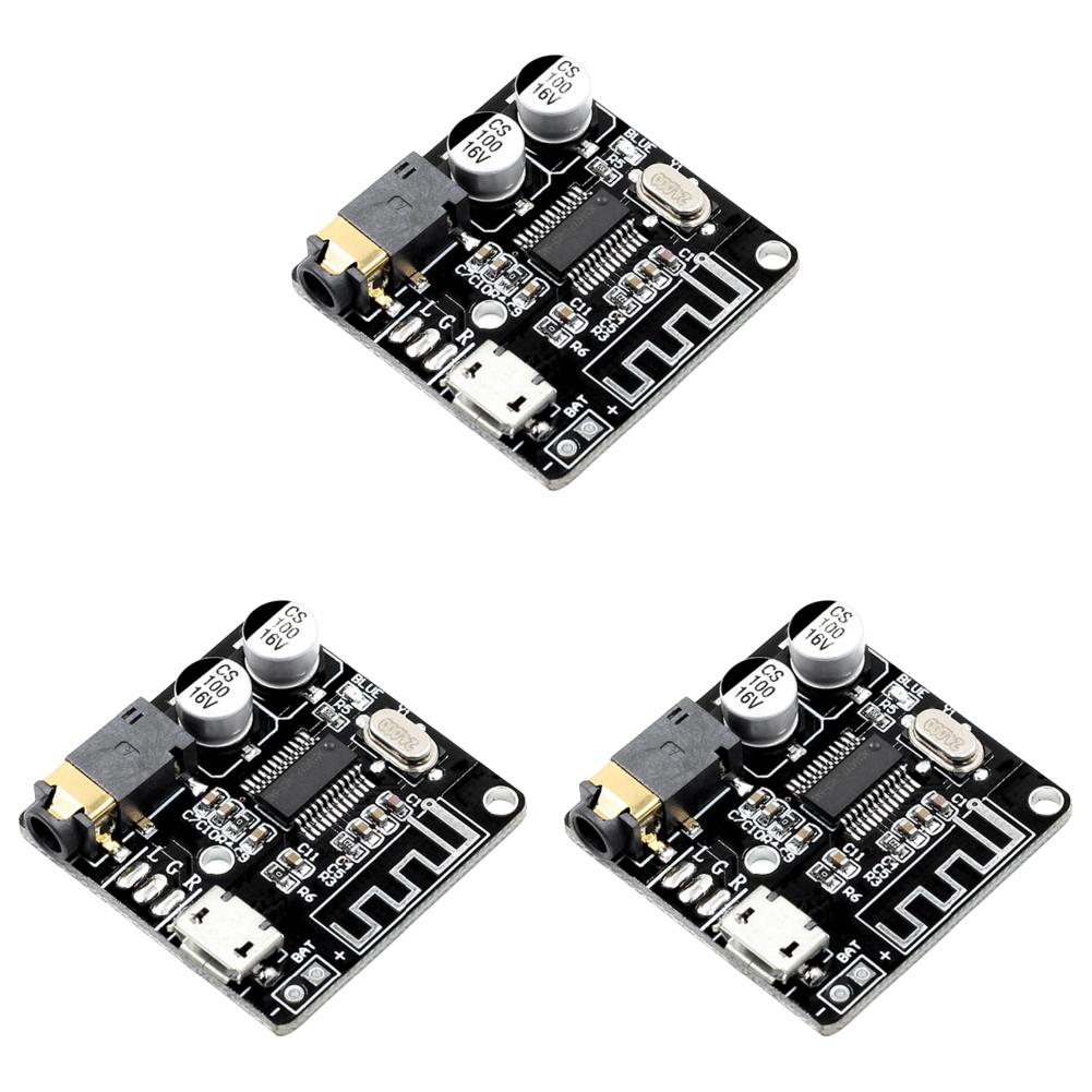 20PCS Bluetooth Audio Receiver Board Bluetooth 5.0 Mp3 Lossless Decoder Board Wireless Stereo Music Module MP3 Lossless Decoding