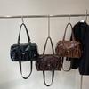 Women PU Leather Crossbody Shoulder Bag 2025 Winter Retro Underarm Bag Luxury Designer Female Brand Handbags and Purses