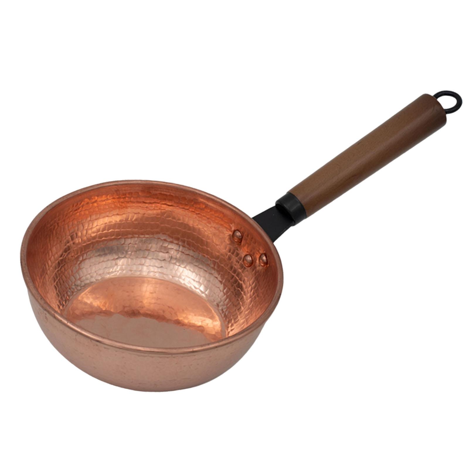 

Saucepan Small Cookware Cookware with Handle Multifunctional Copper Copper Pot for Kitchen Home Restaurant Cooking Camping
