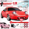LDRC 1/18 RC Drift Car LD1804 Mazda MX5 2.4GHz with ESP Gyro LED Lights Full Scale Skymaker RC Toy Racing Cars For Kids Toy Gift