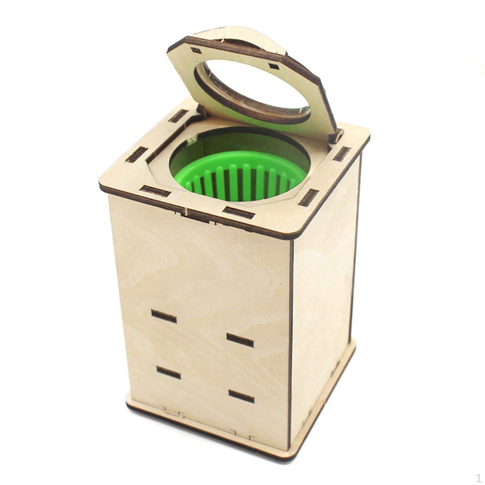 

Wooden Science Experiment Kit Washing Machine Development Toy Learning Activities DIY Playset