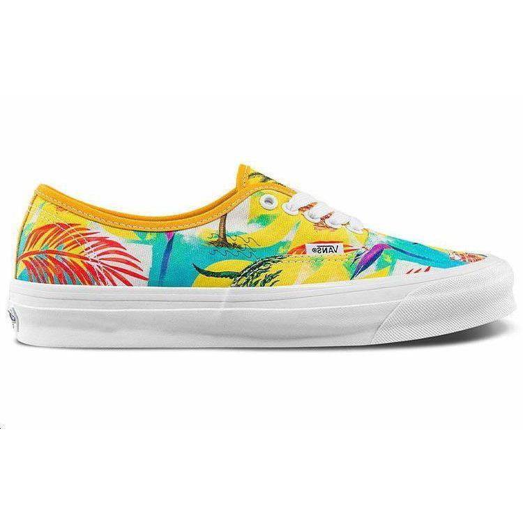 Vans OG Authentic LX Citrus Palm Unisex Sneakers Multi-Color VN0A4BV9B4T