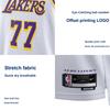 Nike × NBA Luka Doncic 77 Lakers Fan Edition Sports Quick-Dry Basketball Jersey Men Jersey DN2081-107