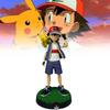 Ketchum Ash Pikachu Pvc Toy Model Desktop Decor Children Christmas Gift