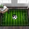 Tappeto Campo da Calcio,Tappeto,Soggiorno,Camera da Letto, Antiscivolo,Tappeto Quadrato