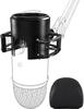 Etour Custom Blue Yeti BM400BK USB Shock Mount with Pop Filter, 2025 Inch, Upgraded Anti-Vibration Suspension Elastic Shock Mount Holder Clip