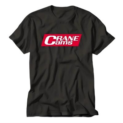 Crane Cams Logo Black T-Shirt.png