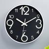12 Inch Luminous Wall Clock Simple Luminous Digital Clock European DIY Silent Wall Clock Study Living Room Wall Sticker Clocks