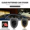 Car Metal Shield Emblem Side Fender Body Trunk Badge Stickers For MG Hector TF GT ZR 3 5 6 7 HS ZS GS RX5 RX8 Q6