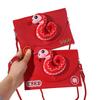 Chinese PU Leather Red Envelope Cross Body Snake New Year Money Envelope  Party Gifts