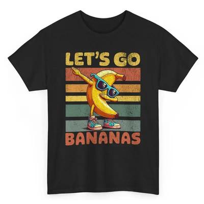 Lets Go Bananas Funny T Shirt Humorous Banana Dabbing
