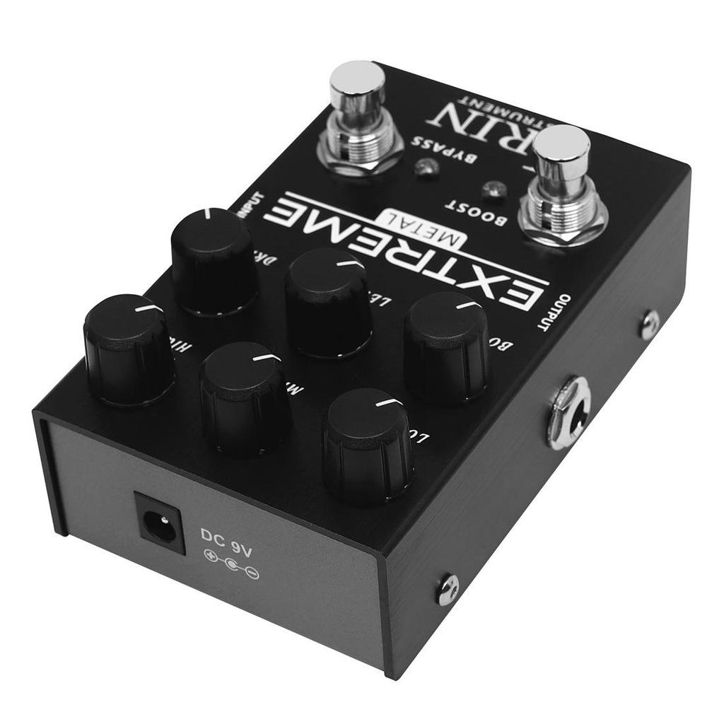 IRIN Guitar Effects Pedal: Amplifier Simulation, Distortion, Overdrive, Ten-Band EQ, Equalizer.