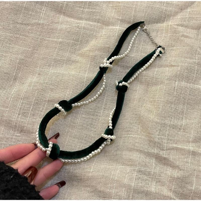 Adjustable Choker Necklace Soft and Comfortable Necklace Woven Necklace Beads Necklace Perfect for Fashionable Women