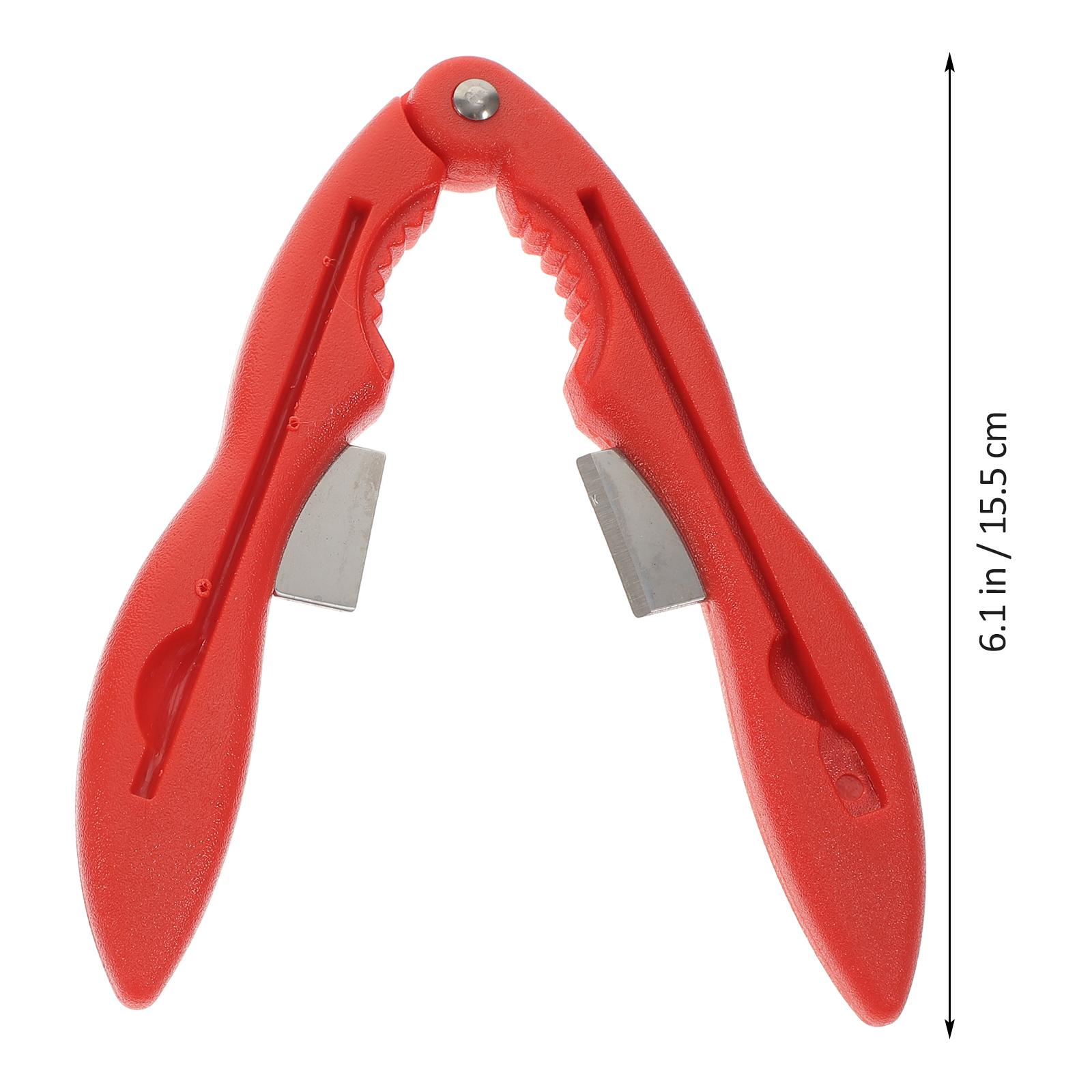 

1Set Crab Tools Set Stainless Steel Seafood Crackers and Forks for Crab Legs Lobster Crackers Kitchen Utensil Essentials червоний