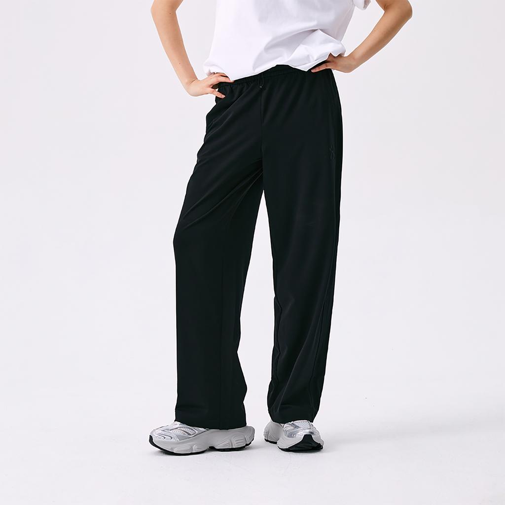 New MLB New York Yankees Basic Collection SS25 Casual Pants Unisex Black 3APTB1153-50BKS