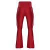 Men’s Retro Tassel Flared Pants M-XXL High Waist Bell Bottom Trousers for Stage Performance Dance Theme Party