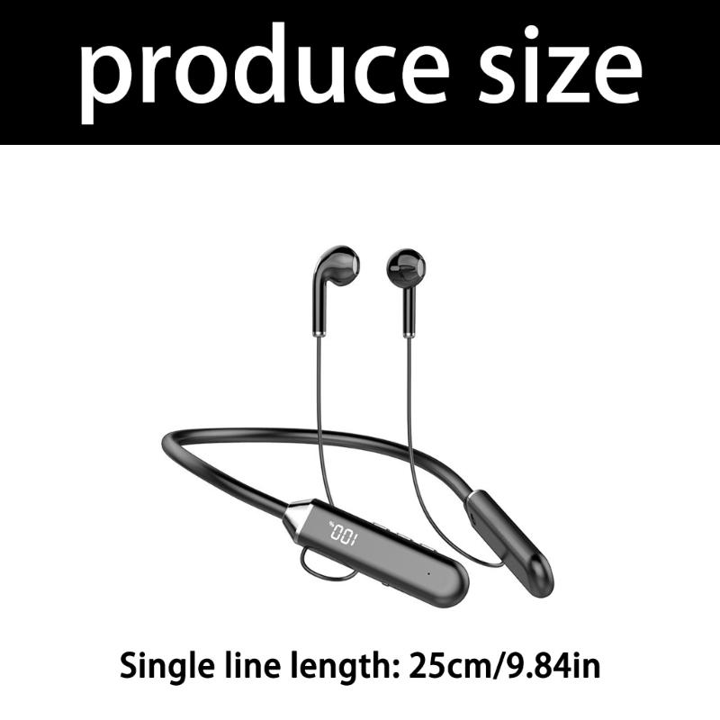 Neckband 5.2 Headphones Clear Sound Tight For Sports And Outdoor Tasks
