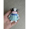 1pcs Forest Animal Family 1:12 Dollhouse Furniture Mini Rabbit Bear Dog Cat Pets Dolls  Figure Toy Dolls Kids Gifts