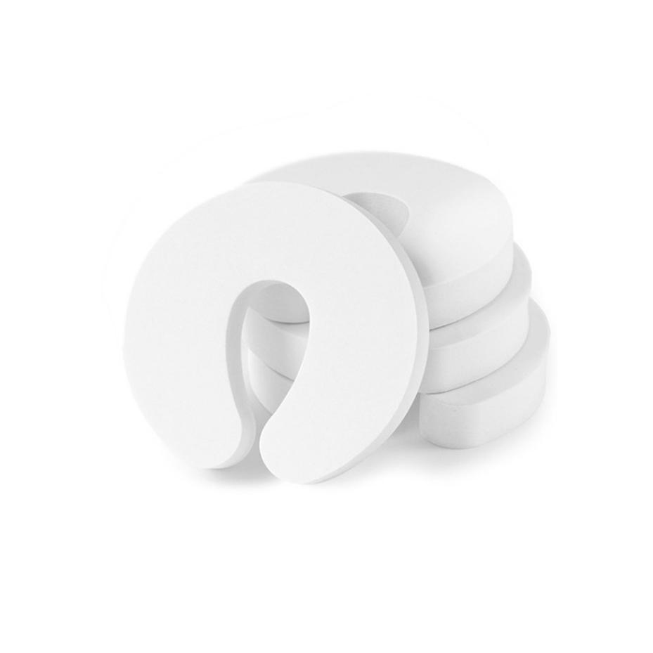 NEW 2 Pcs Door Stop Stopper Wedge Protection Finger Safety Home Decor For Baby Doorstop Safety Clip-proof Door Card