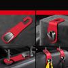 Kopfstützenhaken für Auto PU-Leder Auto-Sitztaschenhaken Autozubehör Organizer Auto-Taschenhalter Rücksitzaufhänger für Handtaschen