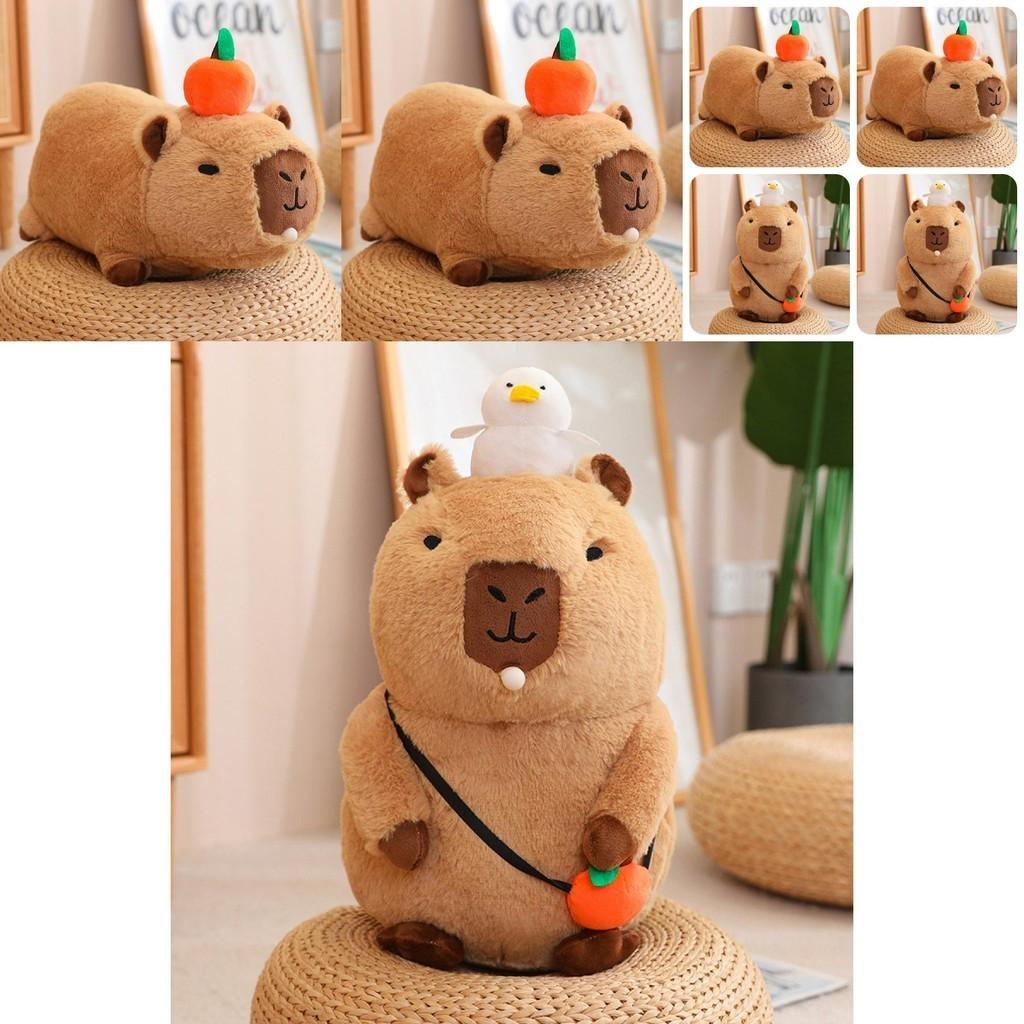 Cute Capybara Plush Toy Adorable And Soft Stuffed Animal Pillow Doll Perfect Gift For Kids