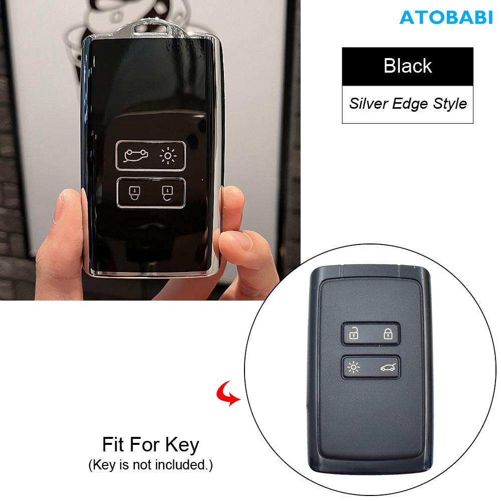 Tpu Car Key Case Remote Fobs Cover Keychain Auto Accessories For Renault Kadjar Koleos Megane Clio Dacia Duster Sandero Stepway