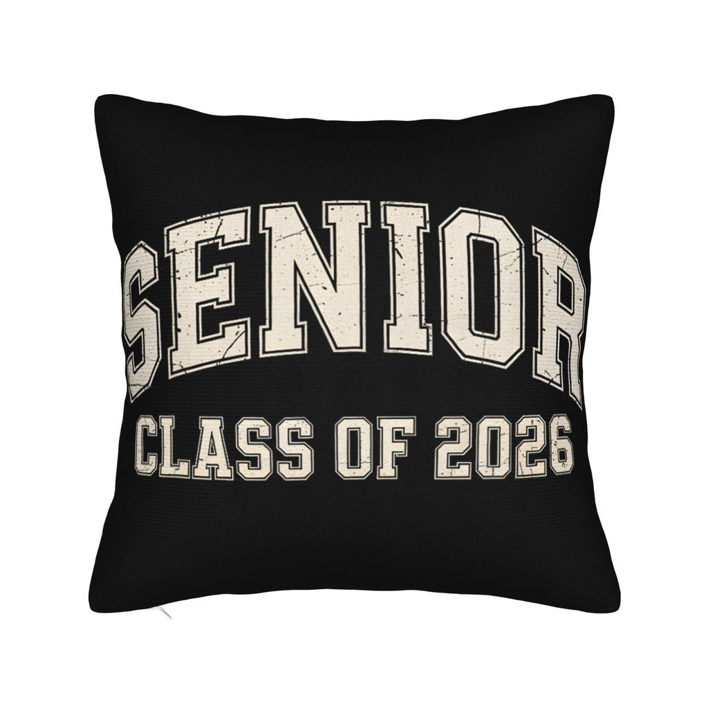 Class of Senior Graduation Pillow Covers Merchandise Soft Cushion Cover Decoration Pillow Case Cover Home Multiple Sizes