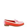 Rolo Gancini Leather Loafers Red