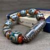 Etnický styl Přírodní Jade Chalcedon Korálky Šperky Náramek Retro Příslušenství Dárek pro milence