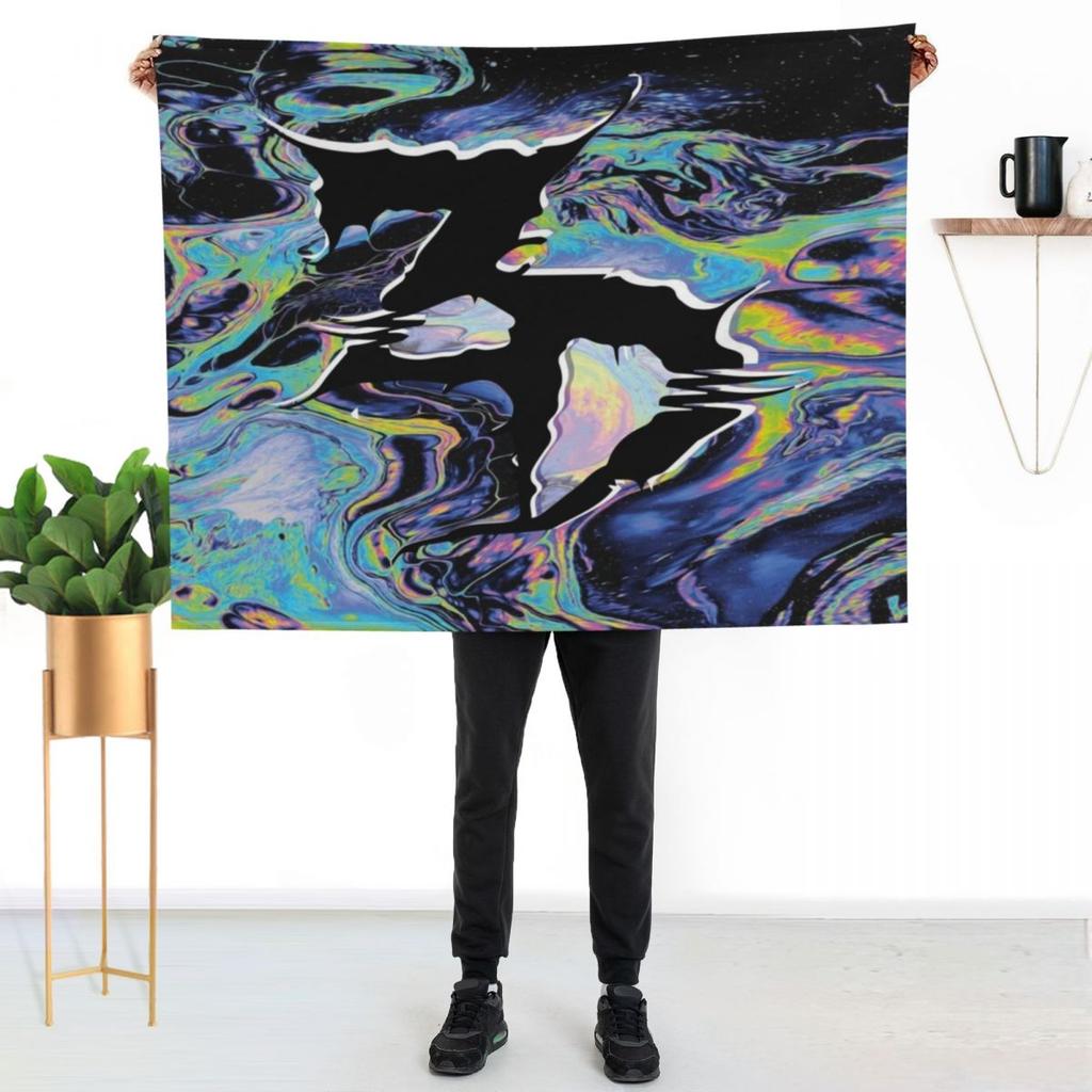 Zeds Dead Throw Blanket Tourist Softest Thin Luxury Brand Polar Stuffeds Blankets